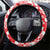 Croatia Steering Wheel Cover Kuna Zlatica With Symbol - Wonder Print Shop