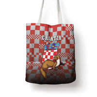 Croatia Tote Bag Kuna Zlatica With Symbol - Wonder Print Shop