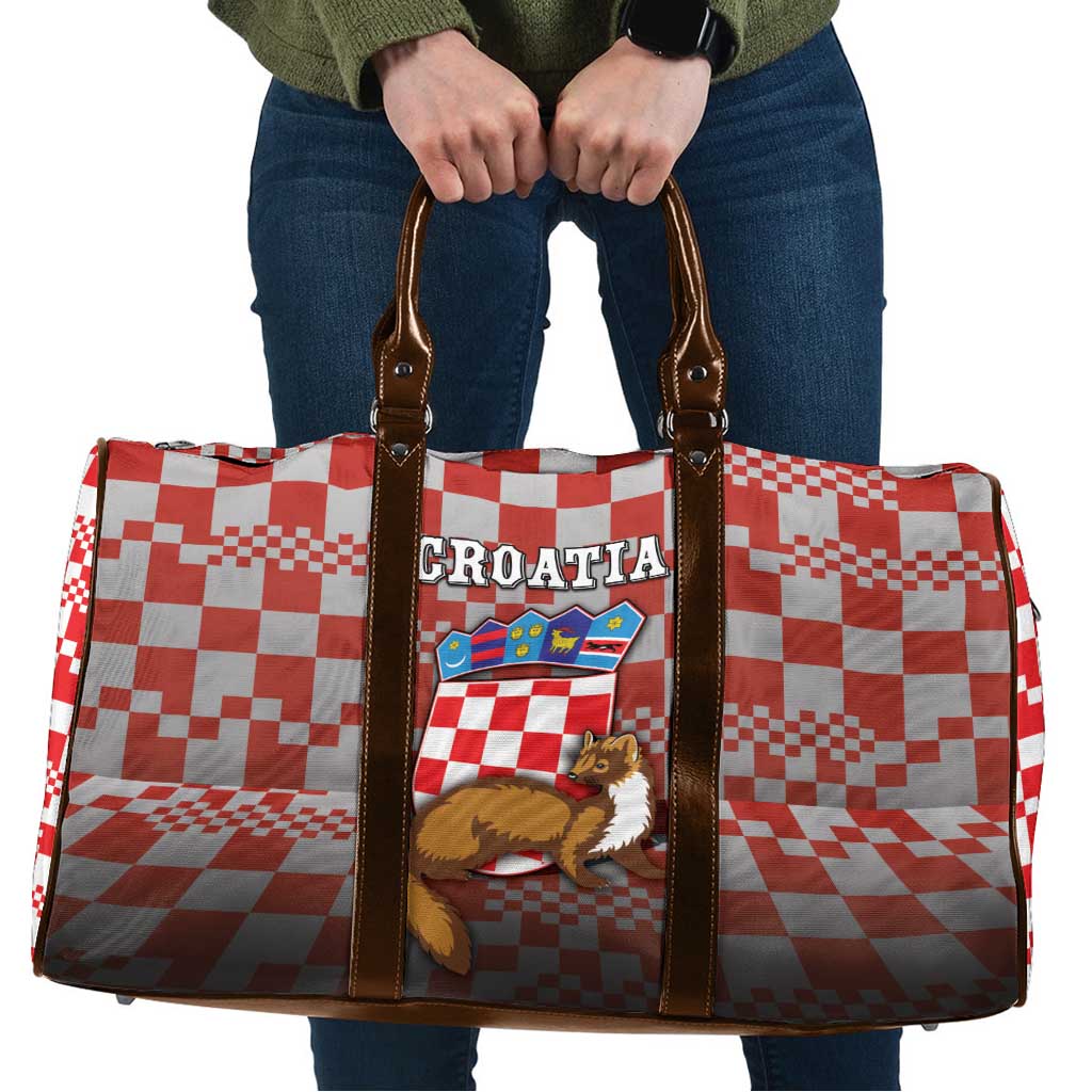Croatia Travel Bag Kuna Zlatica With Symbol - Wonder Print Shop