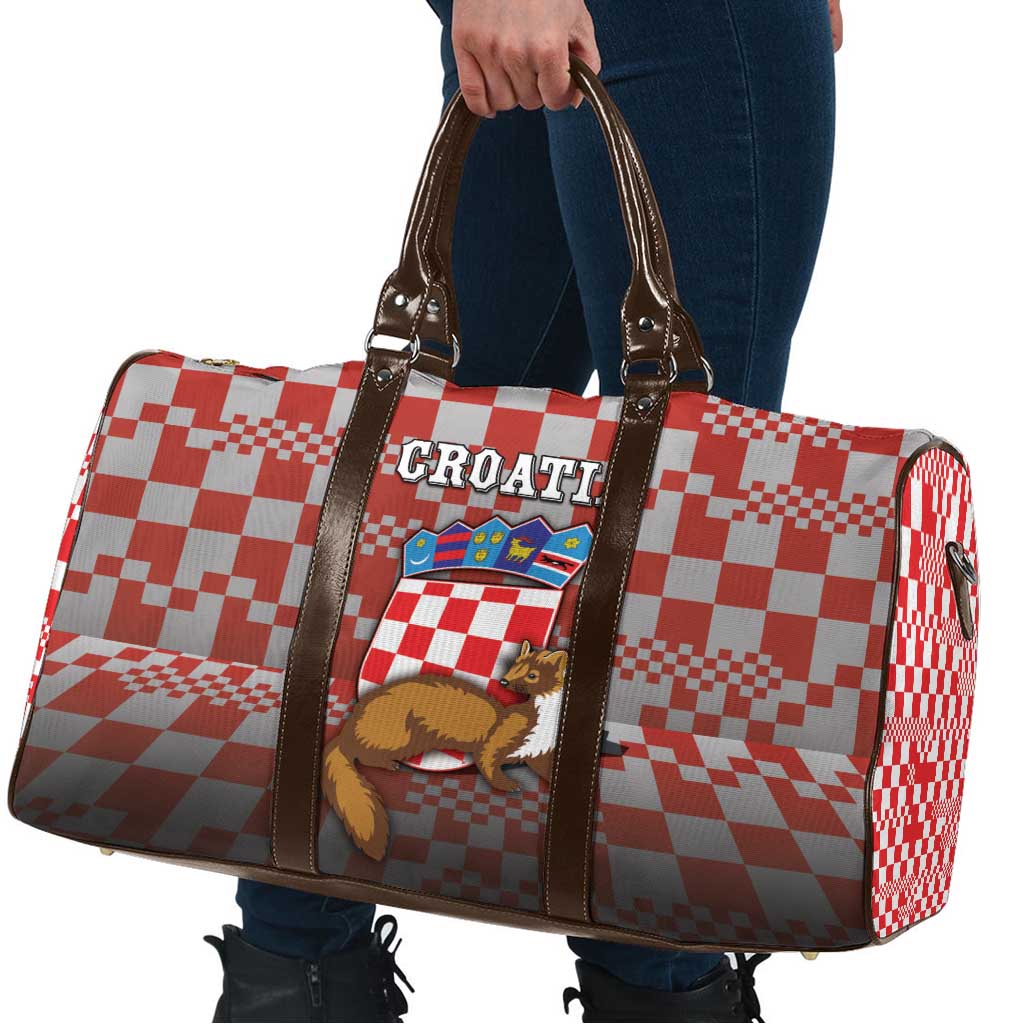 Croatia Travel Bag Kuna Zlatica With Symbol - Wonder Print Shop