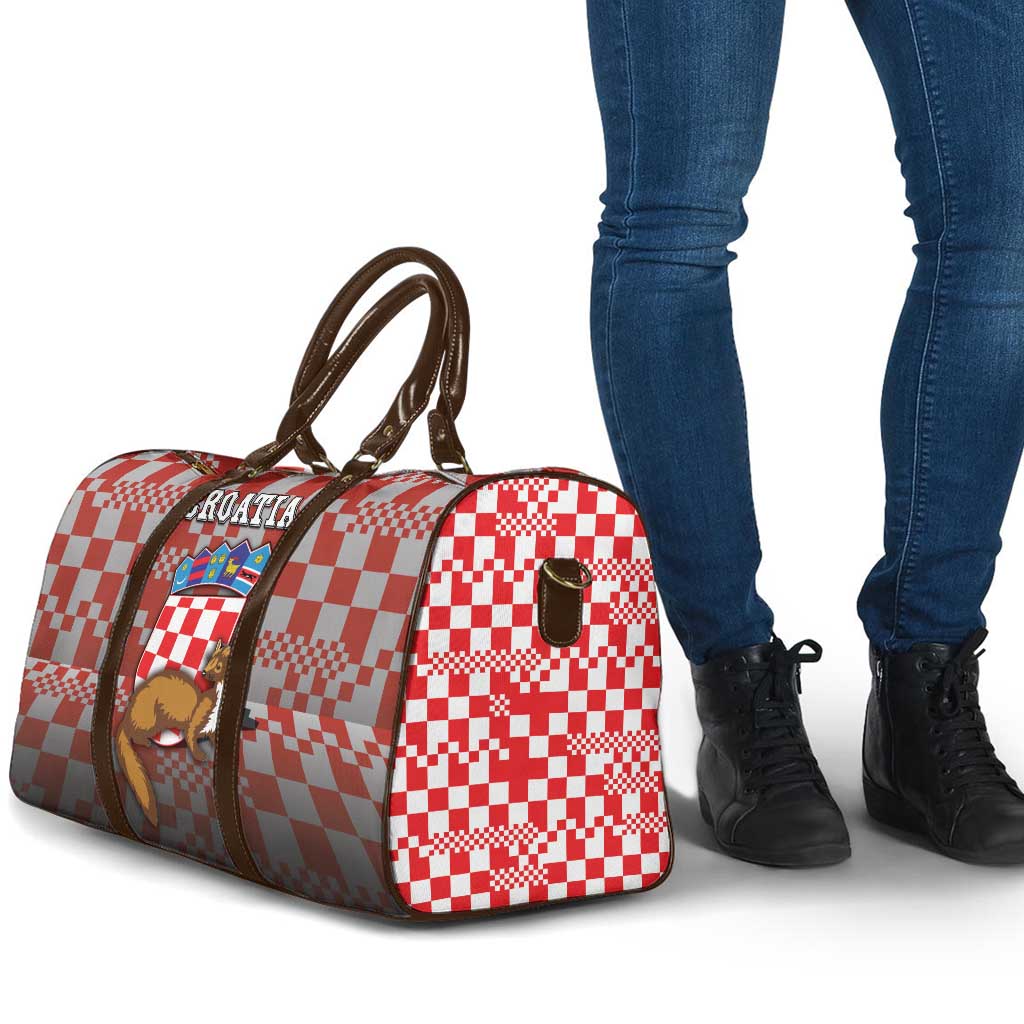 Croatia Travel Bag Kuna Zlatica With Symbol - Wonder Print Shop