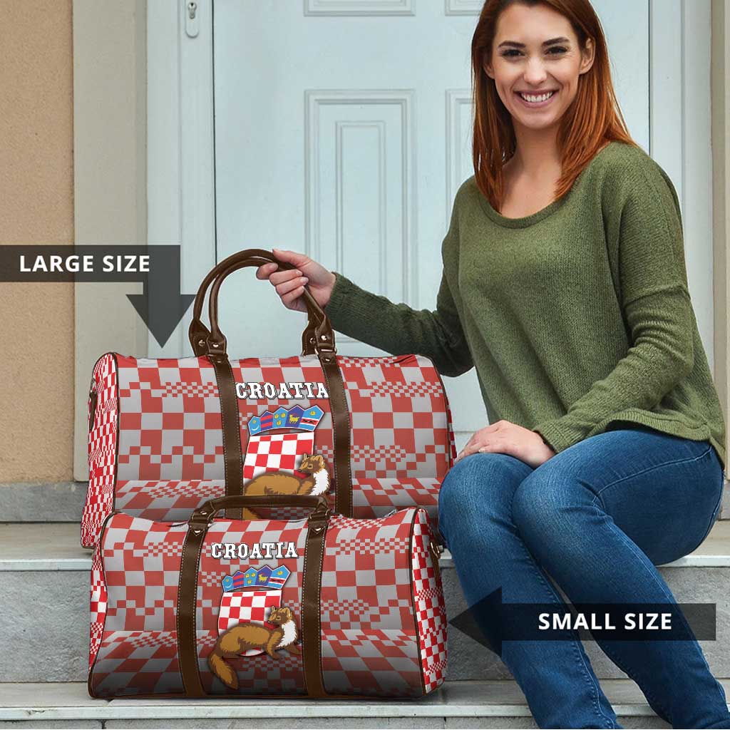 Croatia Travel Bag Kuna Zlatica With Symbol - Wonder Print Shop
