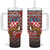 Personalized Croatia Tumbler With Handle Kuna Zlatica With Symbol - Wonder Print Shop