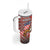 Personalized Croatia Tumbler With Handle Kuna Zlatica With Symbol - Wonder Print Shop