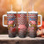 Personalized Croatia Tumbler With Handle Kuna Zlatica With Symbol - Wonder Print Shop