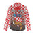 Personalized Croatia Women Casual Shirt Kuna Zlatica With Symbol - Wonder Print Shop