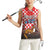 Personalized Croatia Women Sleeveless Polo Shirt Kuna Zlatica With Symbol - Wonder Print Shop