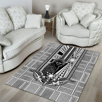 Mabuhay Philippines Festival Area Rug Philippine Eagle Sun Three Stars Barong Pattern