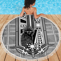 Mabuhay Philippines Festival Beach Blanket Philippine Eagle Sun Three Stars Barong Pattern