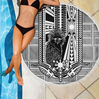 Mabuhay Philippines Festival Beach Blanket Philippine Eagle Sun Three Stars Barong Pattern