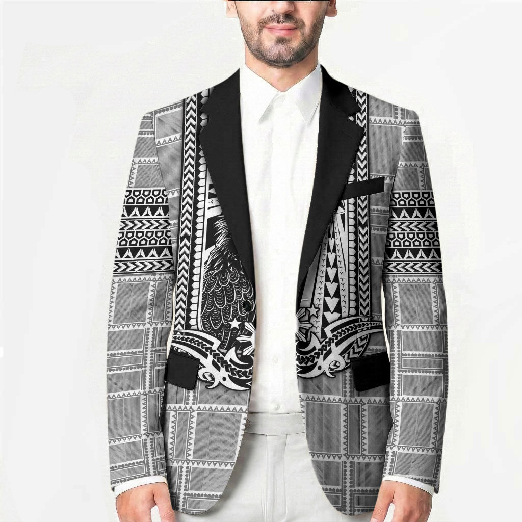 Mabuhay Philippines Festival Blazer Philippine Eagle Sun Three Stars Barong Pattern
