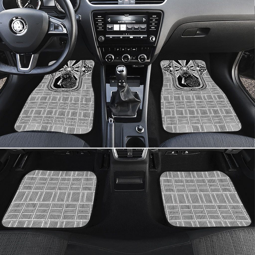 Mabuhay Philippines Festival Car Mats Philippine Eagle Sun Three Stars Barong Pattern
