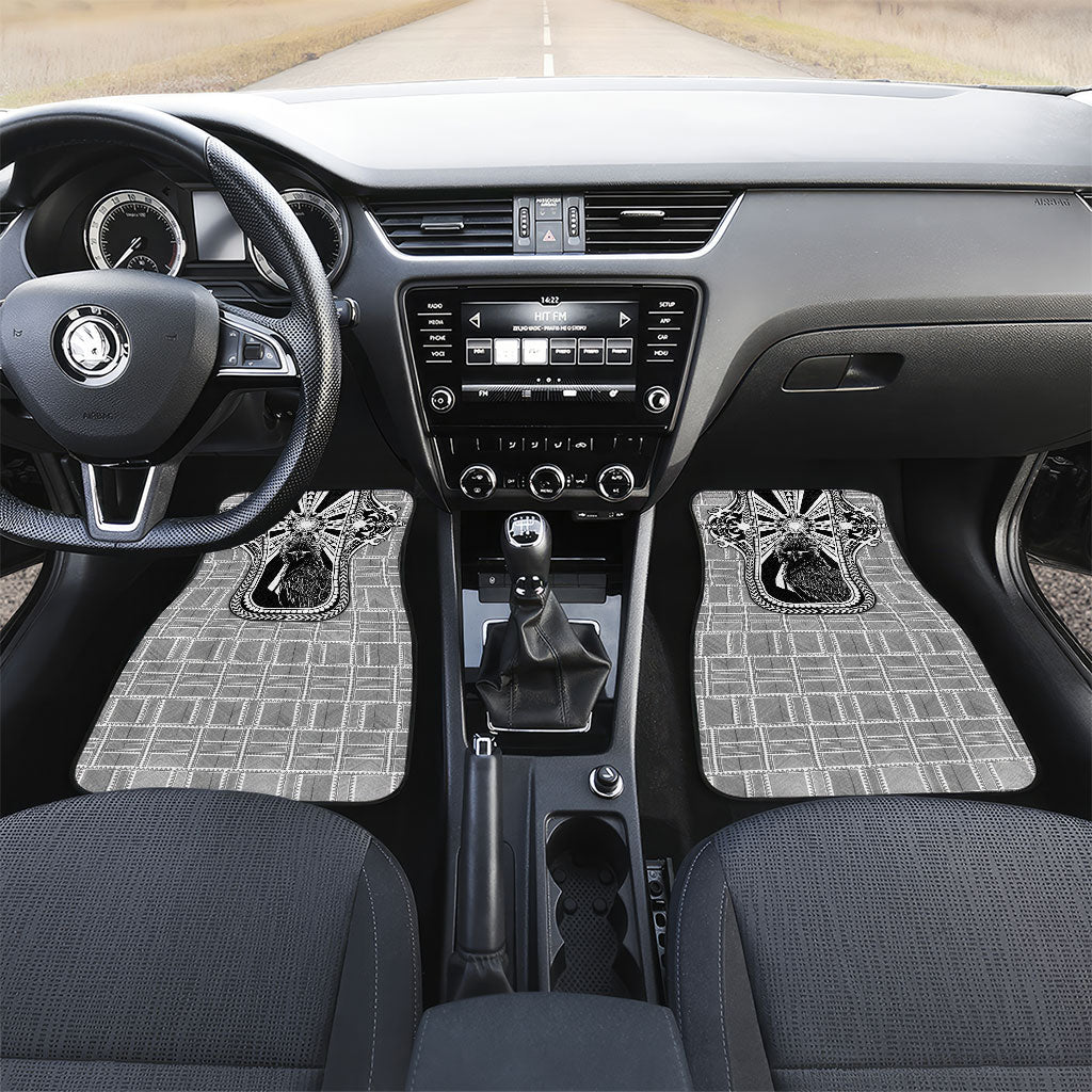 Mabuhay Philippines Festival Car Mats Philippine Eagle Sun Three Stars Barong Pattern