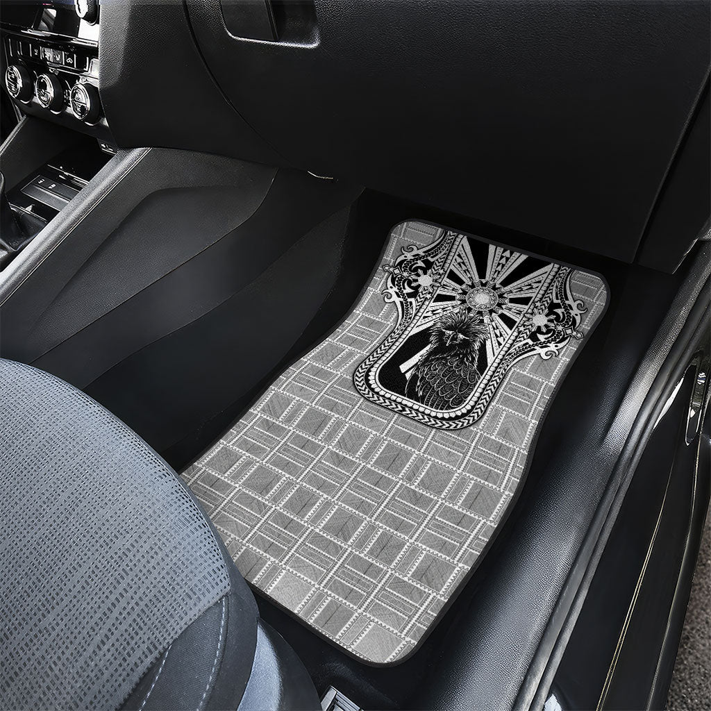 Mabuhay Philippines Festival Car Mats Philippine Eagle Sun Three Stars Barong Pattern