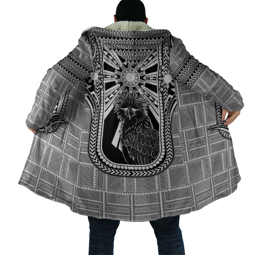 Mabuhay Philippines Festival Cloak Philippine Eagle Sun Three Stars Barong Pattern