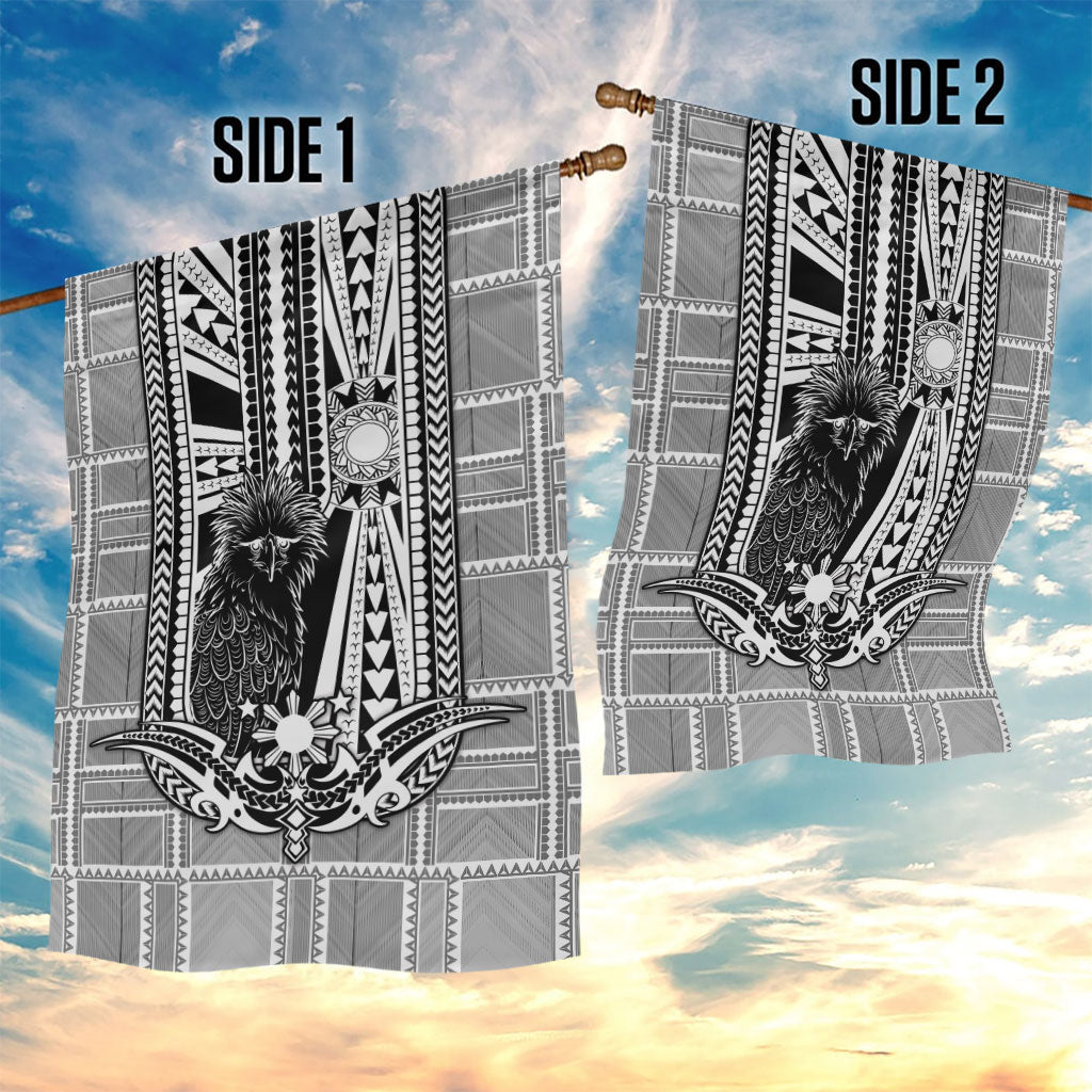 Mabuhay Philippines Festival Garden Flag Philippine Eagle Sun Three Stars Barong Pattern