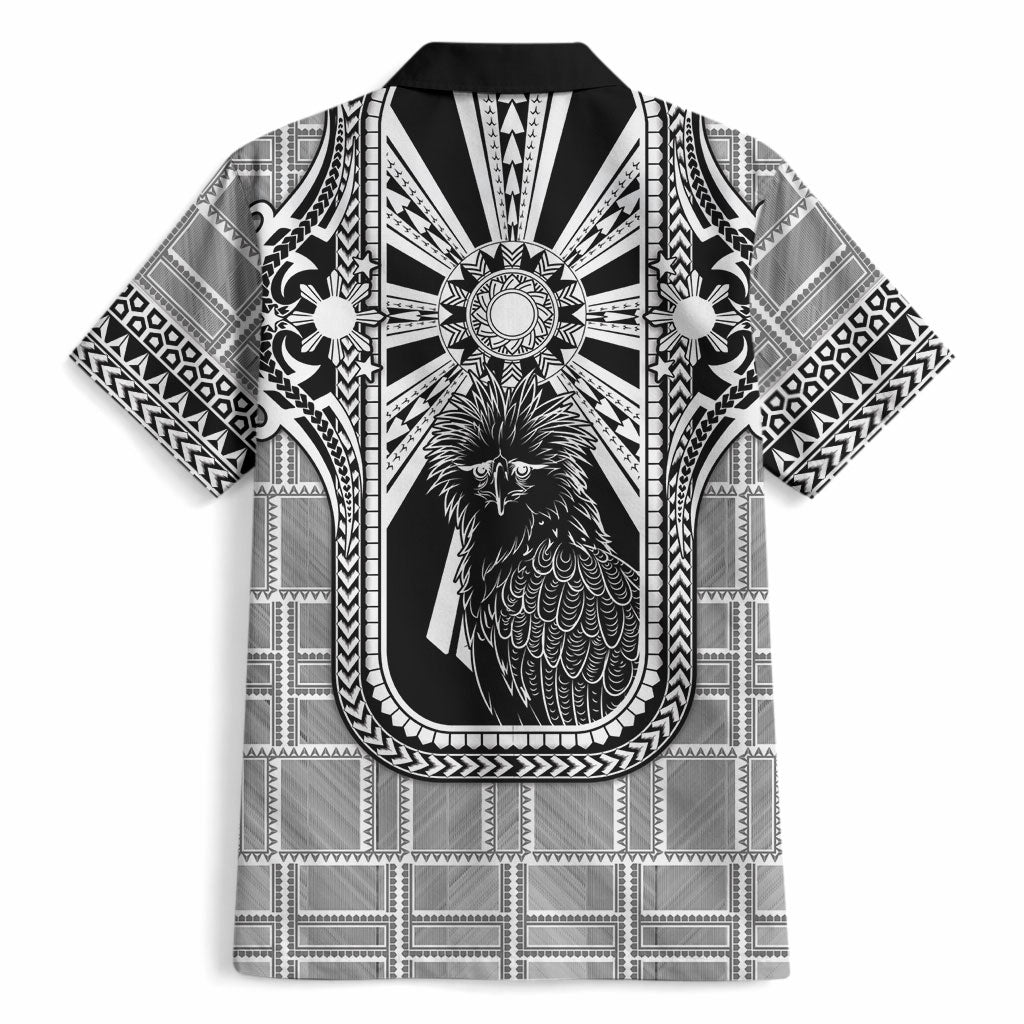 Mabuhay Philippines Festival Hawaiian Shirt Philippine Eagle Sun Three Stars Barong Pattern