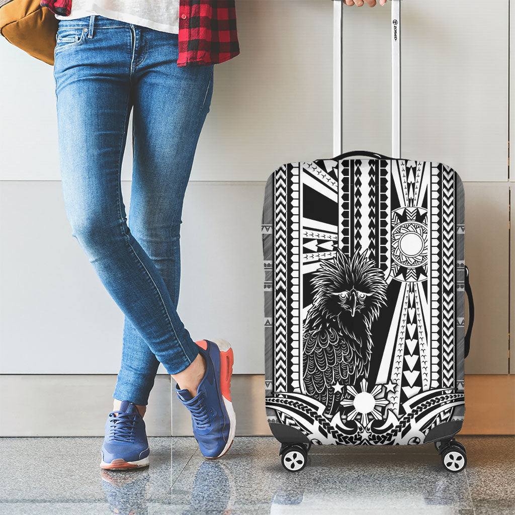 Mabuhay Philippines Festival Luggage Cover Philippine Eagle Sun Three Stars Barong Pattern