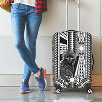 Mabuhay Philippines Festival Luggage Cover Philippine Eagle Sun Three Stars Barong Pattern