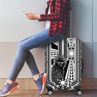 Mabuhay Philippines Festival Luggage Cover Philippine Eagle Sun Three Stars Barong Pattern