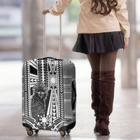 Mabuhay Philippines Festival Luggage Cover Philippine Eagle Sun Three Stars Barong Pattern