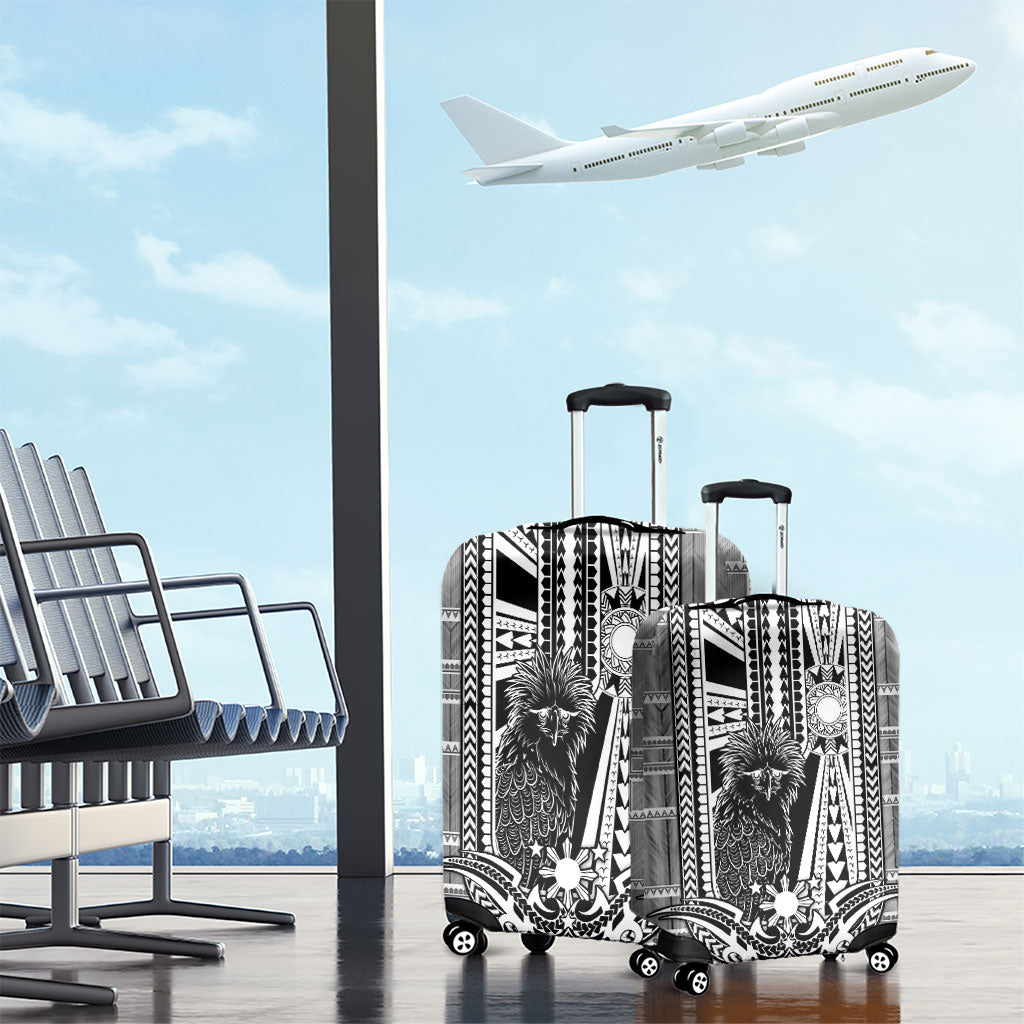 Mabuhay Philippines Festival Luggage Cover Philippine Eagle Sun Three Stars Barong Pattern