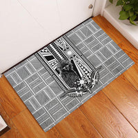 Mabuhay Philippines Festival Rubber Doormat Philippine Eagle Sun Three Stars Barong Pattern