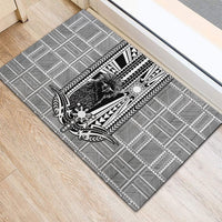 Mabuhay Philippines Festival Rubber Doormat Philippine Eagle Sun Three Stars Barong Pattern