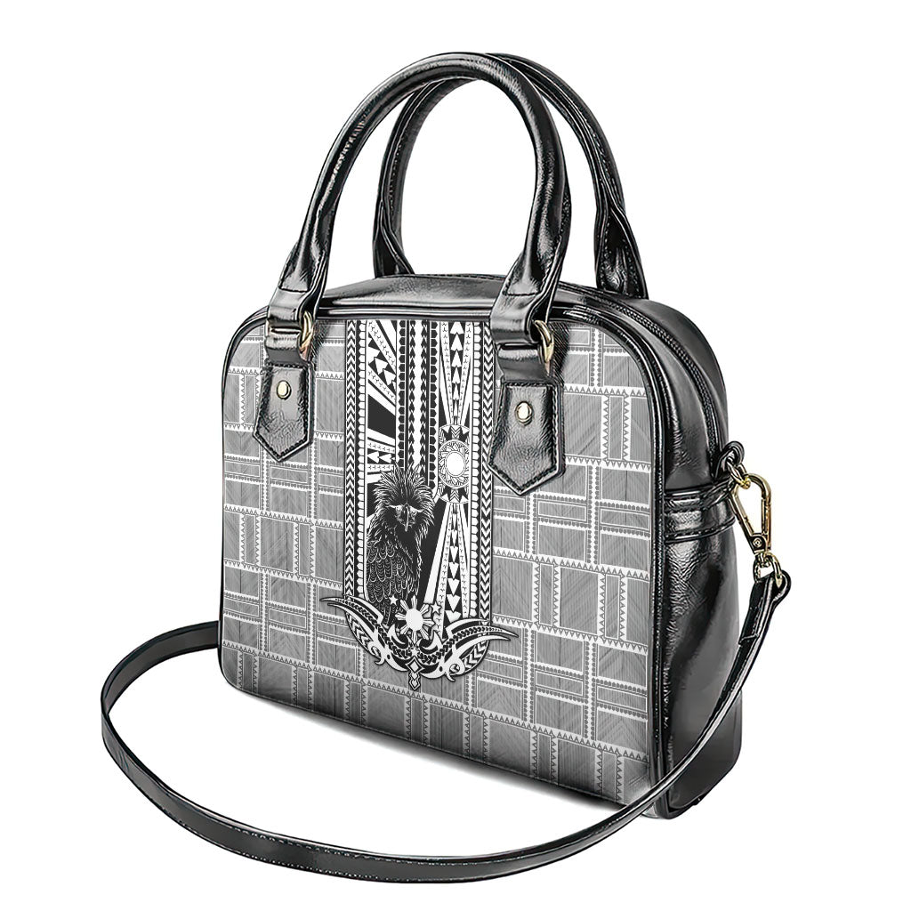 Mabuhay Philippines Festival Shoulder Handbag Philippine Eagle Sun Three Stars Barong Pattern