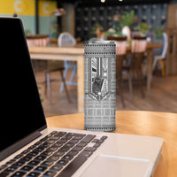 Mabuhay Philippines Festival Skinny Tumbler Philippine Eagle Sun Three Stars Barong Pattern