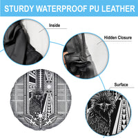 Mabuhay Philippines Festival Spare Tire Cover Philippine Eagle Sun Three Stars Barong Pattern