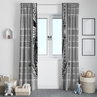 Mabuhay Philippines Festival Window Curtain Philippine Eagle Sun Three Stars Barong Pattern