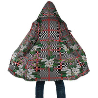 Red Binakol Motifs With Jasminum Sambac Cloak Mabuhay Philippines Festival
