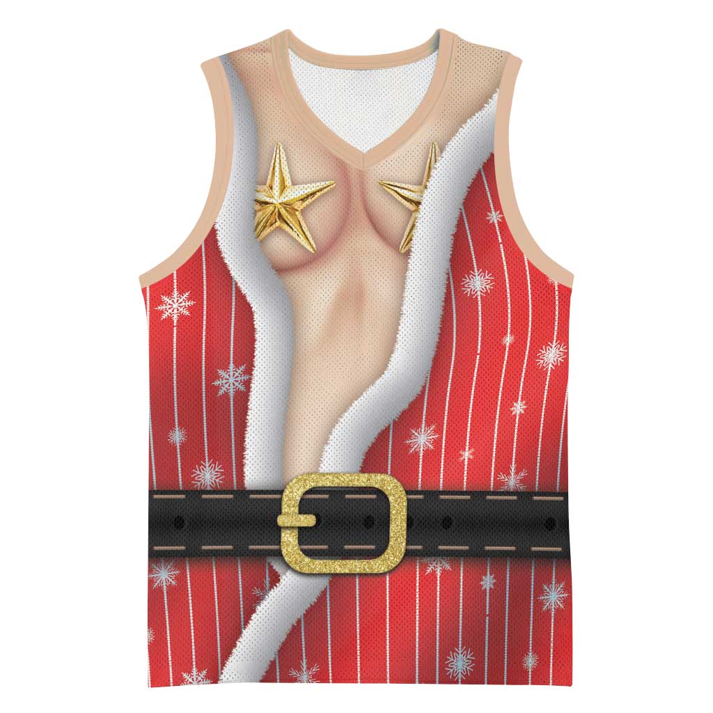 Christmas Costume Basketball Jersey Sexy Mrs Claus - Wonder Print Shop