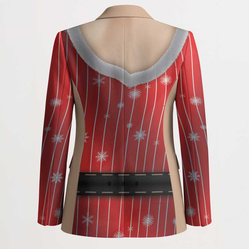 Christmas Costume Blazer Sexy Mrs Claus - Wonder Print Shop