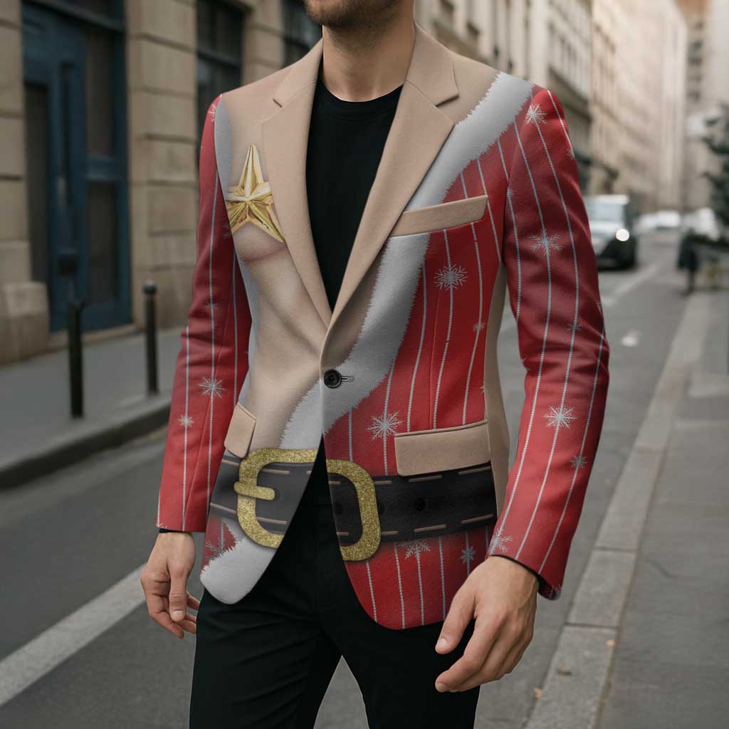 Christmas Costume Blazer Sexy Mrs Claus - Wonder Print Shop