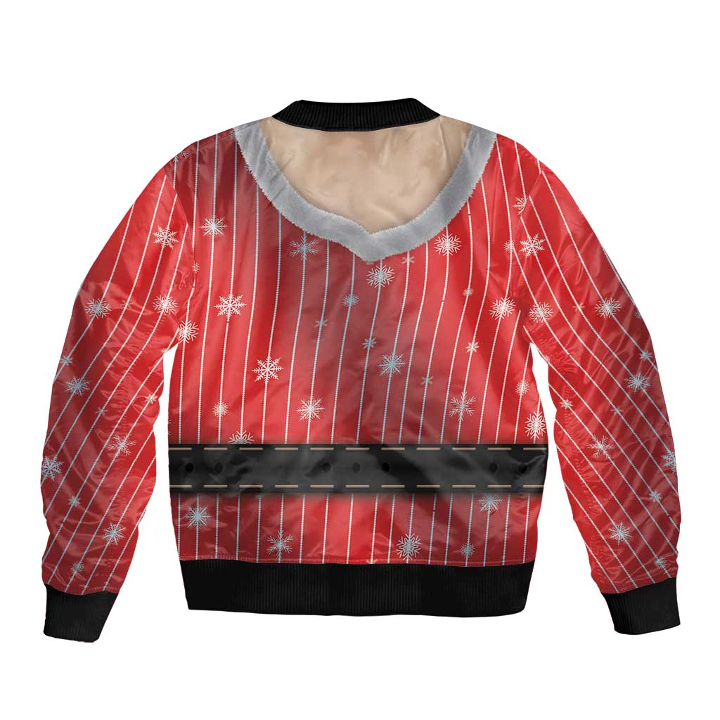 Christmas Costume Bomber Jacket Sexy Mrs Claus - Wonder Print Shop
