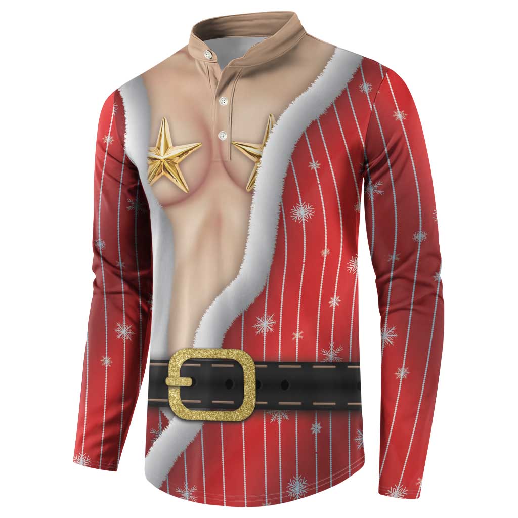 Christmas Costume Button Sweatshirt Sexy Mrs Claus - Wonder Print Shop