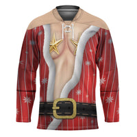 Christmas Costume Hockey Jersey Sexy Mrs Claus - Wonder Print Shop