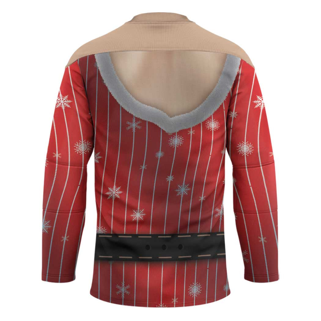 Christmas Costume Hockey Jersey Sexy Mrs Claus - Wonder Print Shop