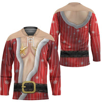 Christmas Costume Hockey Jersey Sexy Mrs Claus - Wonder Print Shop