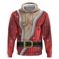 Christmas Costume Hoodie Sexy Mrs Claus - Wonder Print Shop