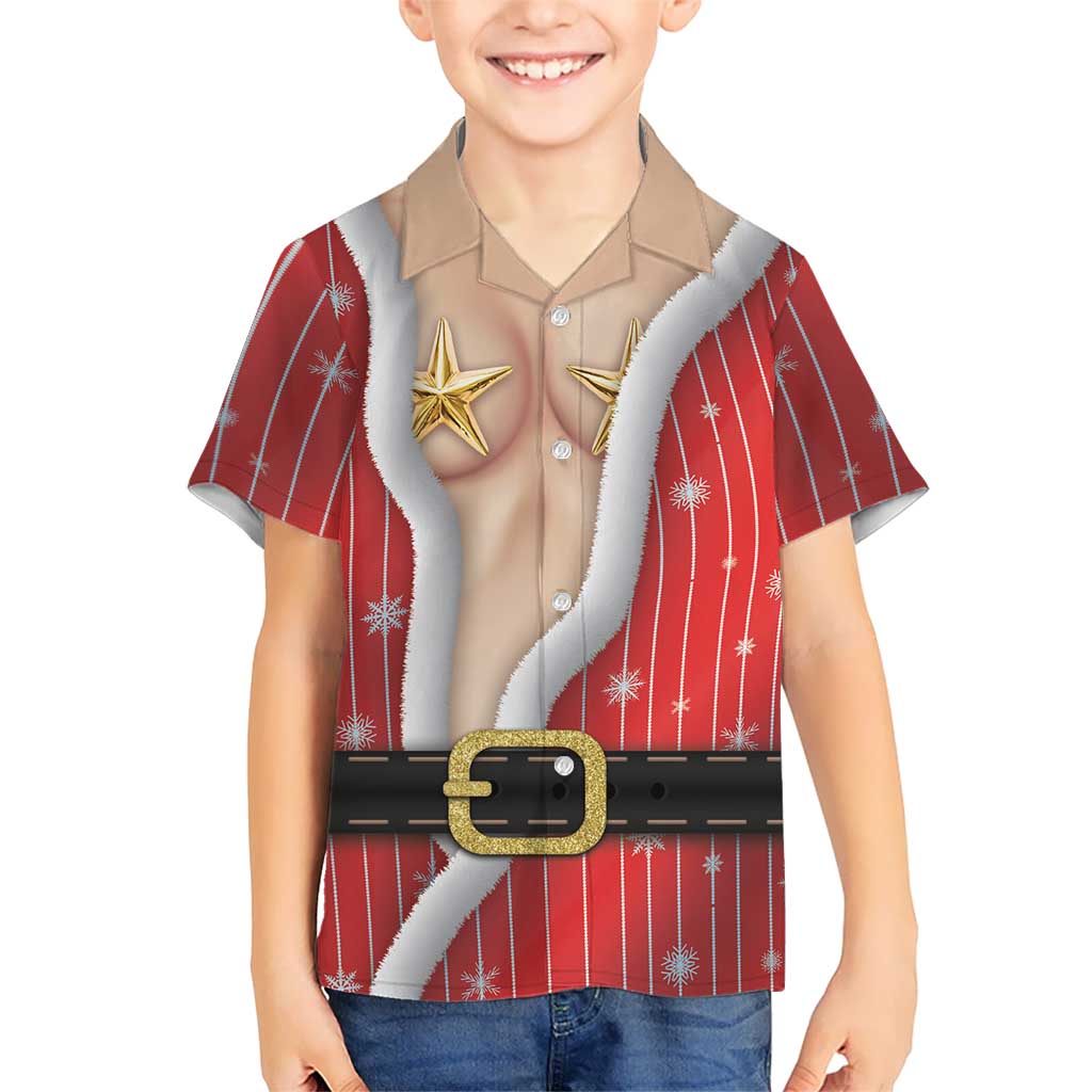 Christmas Costume Kid Hawaiian Shirt Sexy Mrs Claus - Wonder Print Shop