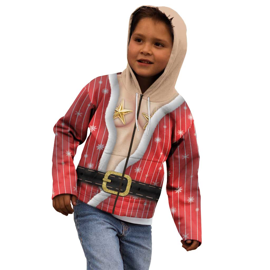 Christmas Costume Kid Hoodie Sexy Mrs Claus - Wonder Print Shop