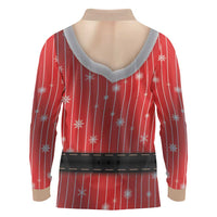 Christmas Costume Long Sleeve Polo Shirt Sexy Mrs Claus - Wonder Print Shop