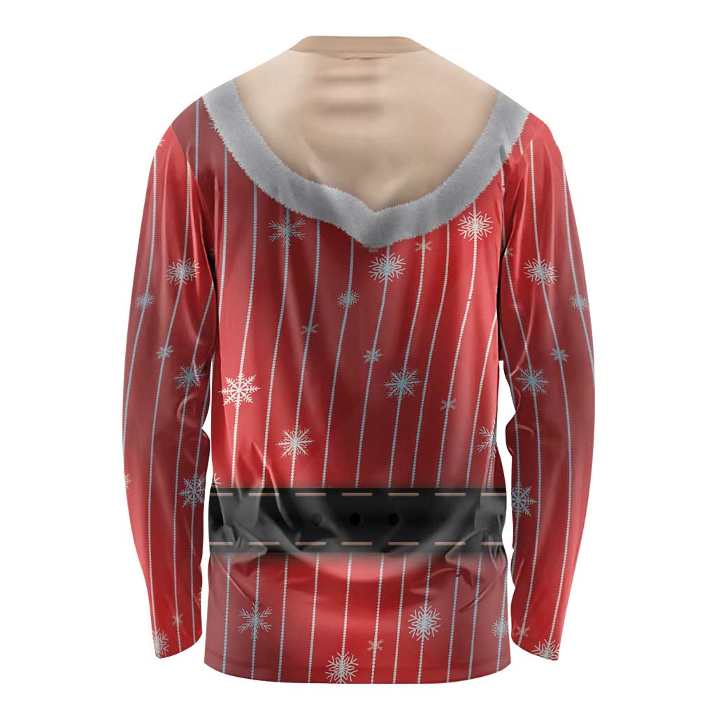 Christmas Costume Long Sleeve Shirt Sexy Mrs Claus - Wonder Print Shop