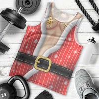 Christmas Costume Men Tank Top Sexy Mrs Claus - Wonder Print Shop