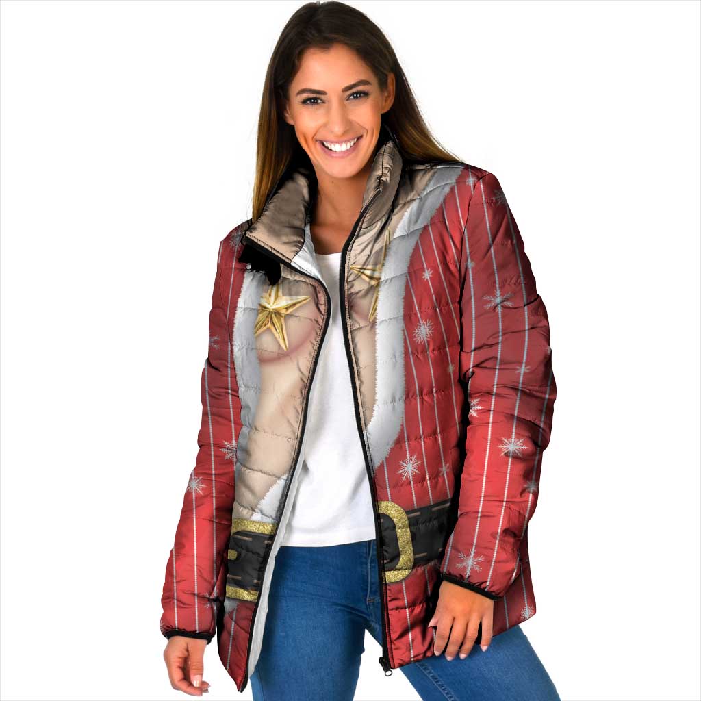 Christmas Costume Padded Jacket Sexy Mrs Claus - Wonder Print Shop