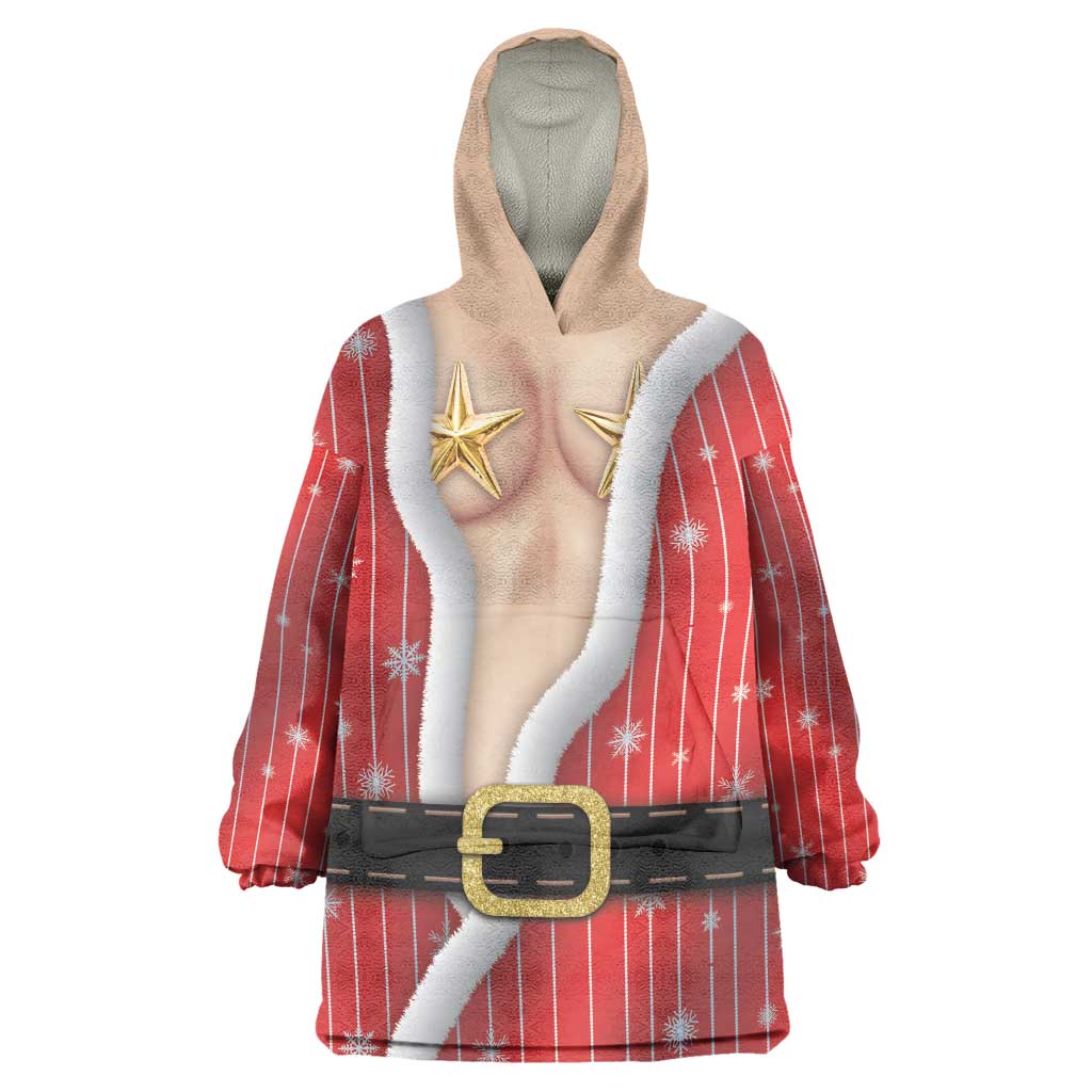 Christmas Costume Wearable Blanket Hoodie Sexy Mrs Claus - Wonder Print Shop