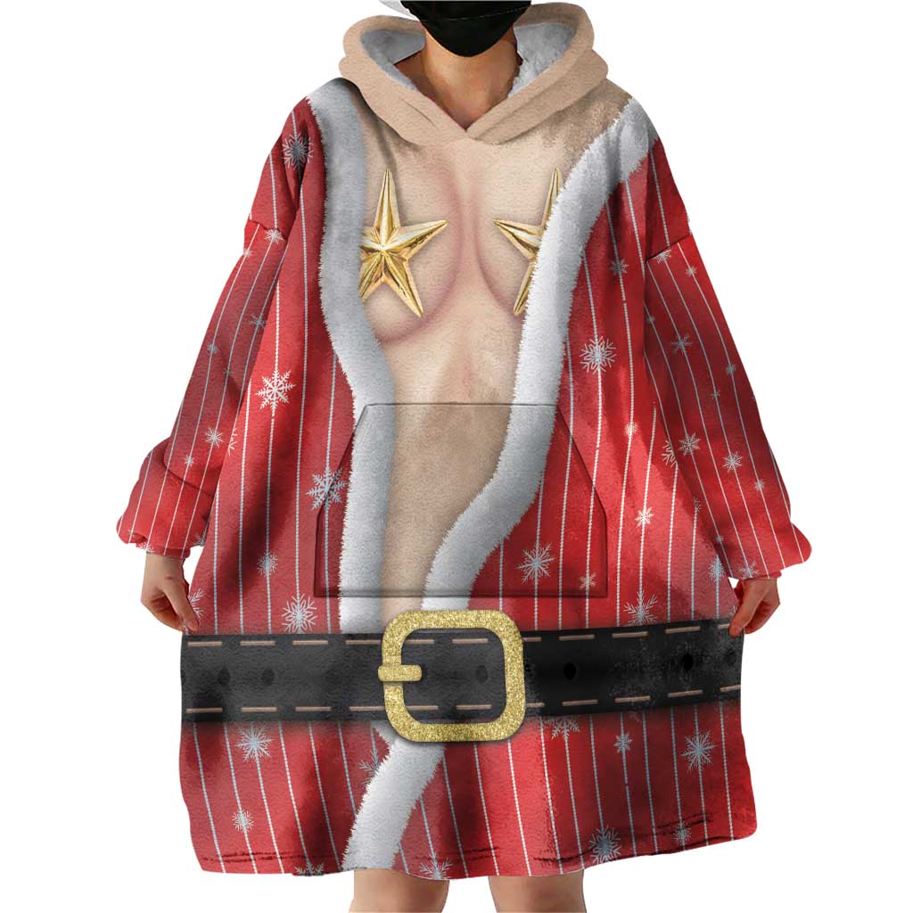 Christmas Costume Wearable Blanket Hoodie Sexy Mrs Claus - Wonder Print Shop